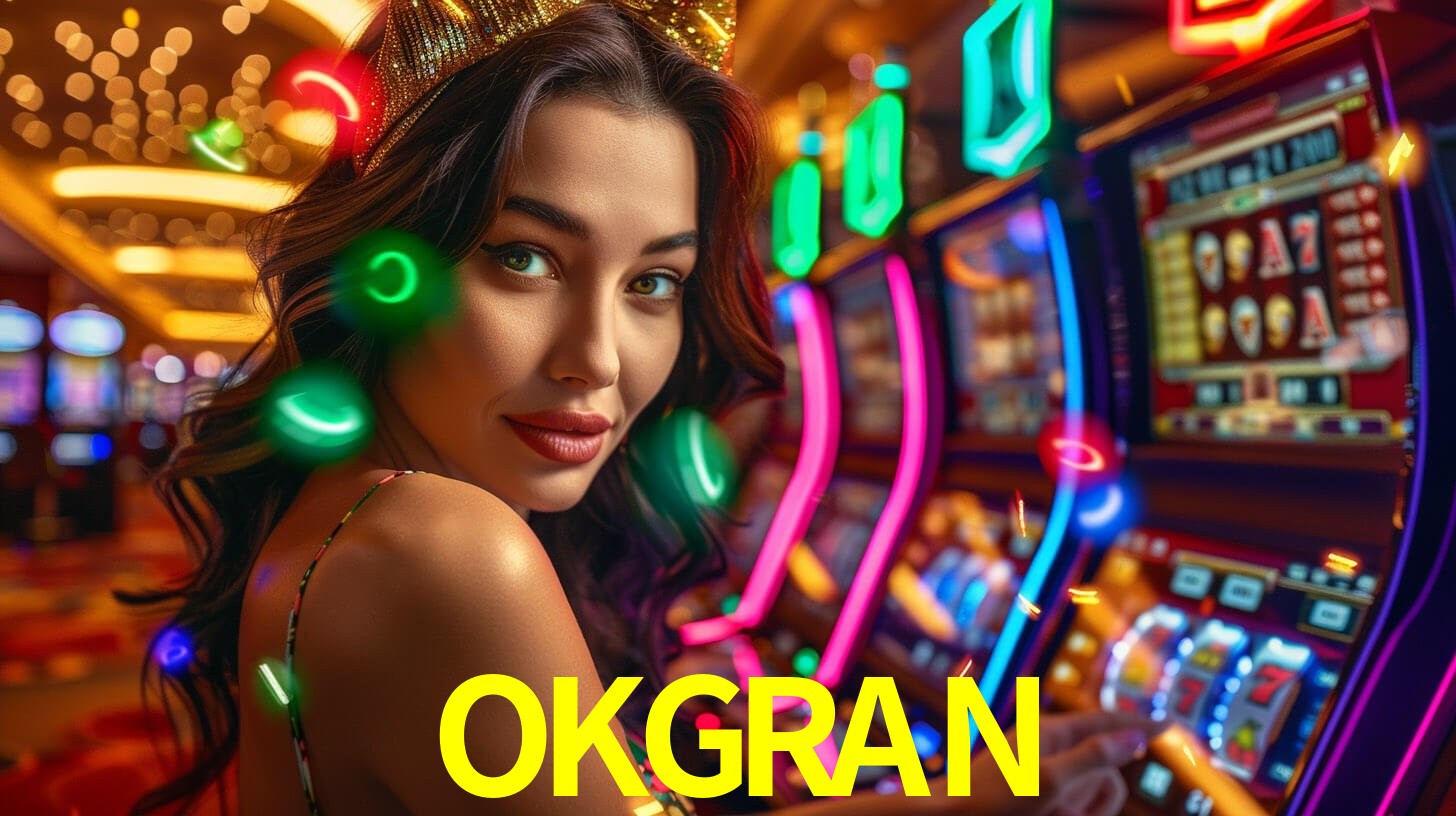 Interfaz de la app móvil OKGRAN en un smartphone moderno